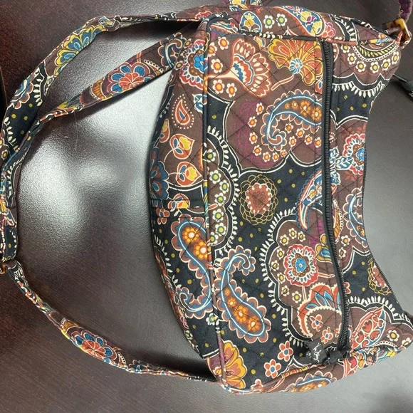 Vera Bradley Kensington Brown 4pcs Purse Set - Picture 4 of 16